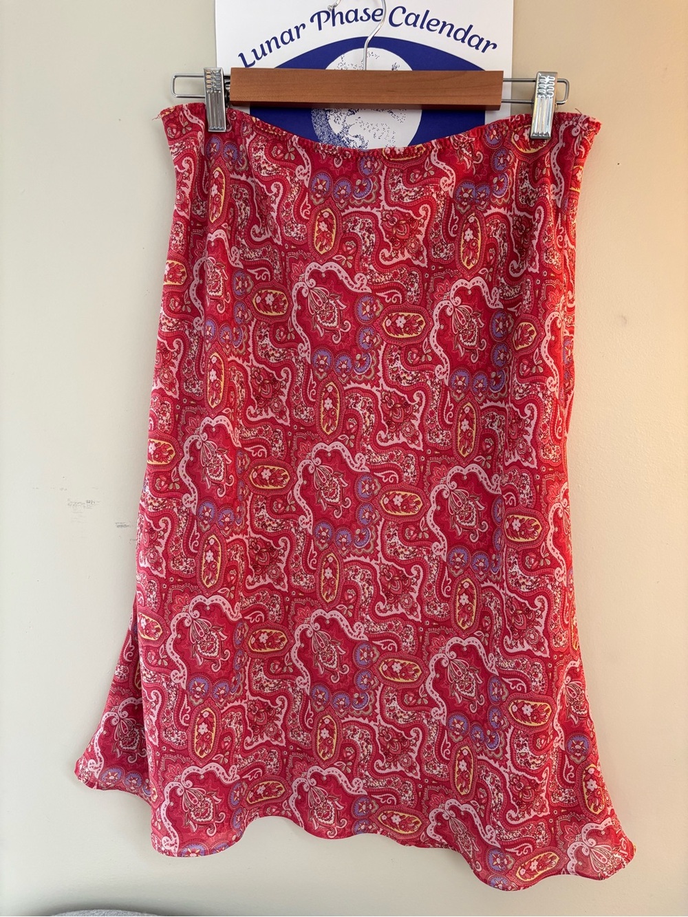 GAP Pink Paisley Skirt Y2K